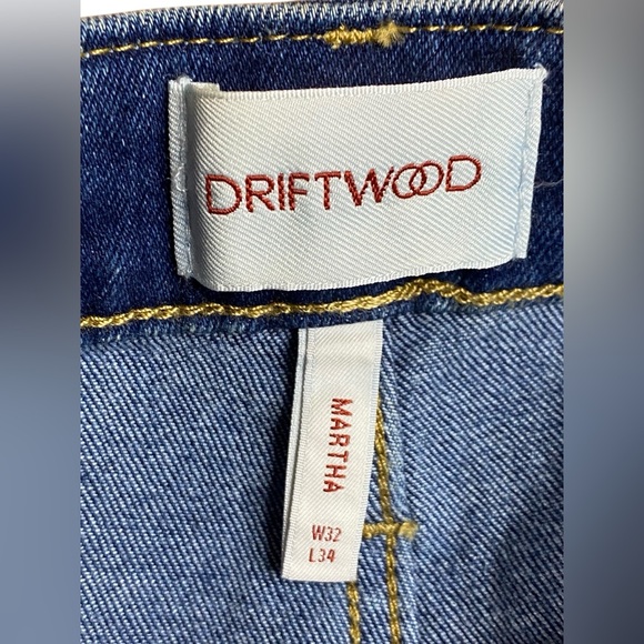 Driftwood Martha Wide Leg Jeans Women’s Size 32 x34 - Picture 4 of 11